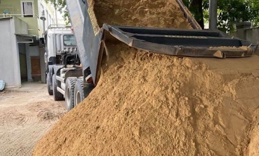 Cát bê tông chất lượng tốt Cát bê tông chất lượng tốt