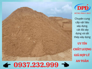 Cát Xây Dựng quận 8 Mới Nhất - Cát xây dựng bao nhiêu tiền một khối?